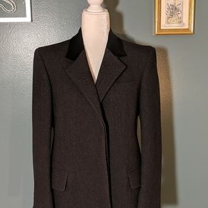 Vintage Brooks Brothers Women's Wool Chesterfield Coat